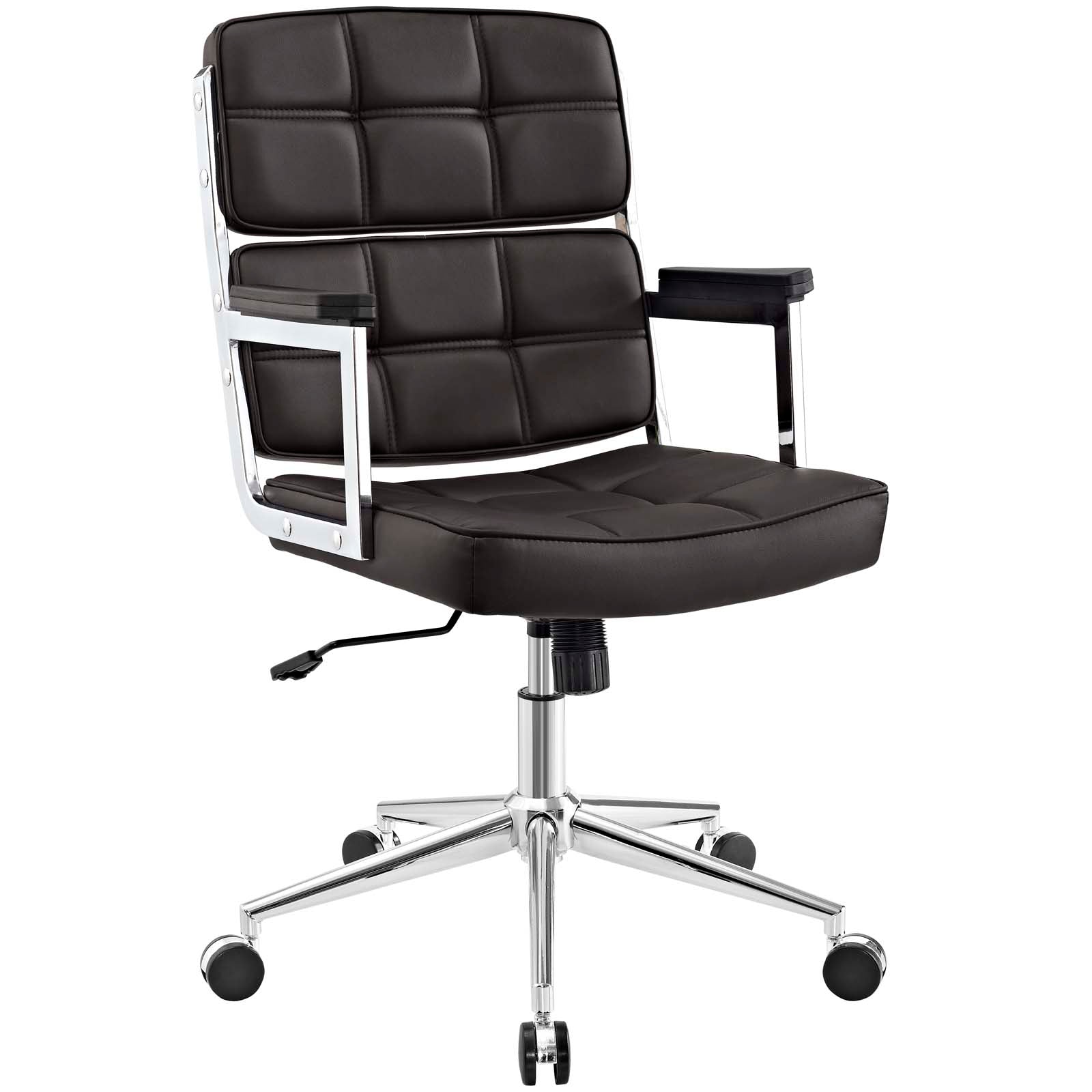 Portray Highback Upholstered Vinyl Office Chair by Modway