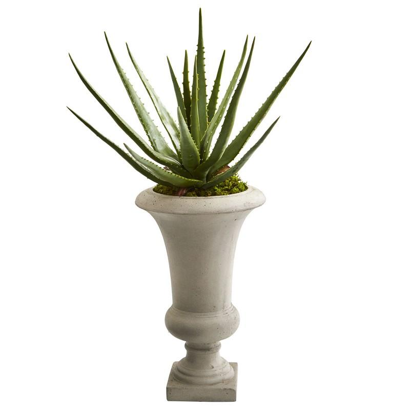 29"  Aloe Artificial Plant in Urn