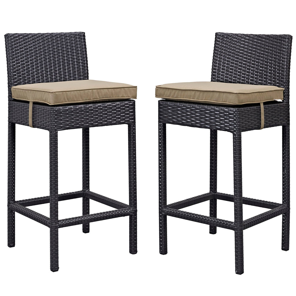Lift Outdoor Patio Bar Stool Set of 2 by Modway