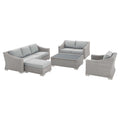 Conway Sunbrella¨ Outdoor Patio Wicker Rattan 5-Pi