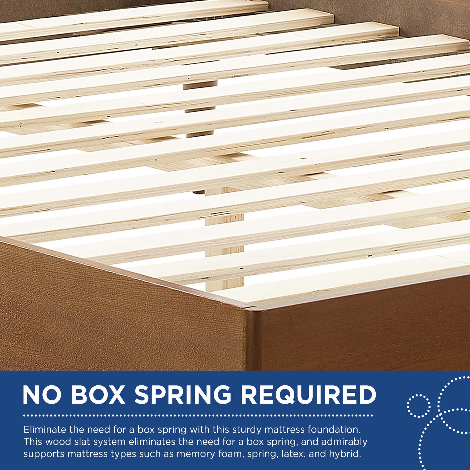 Sierra Cane and Wood King Platform Bed With Splayed Legs by Modway