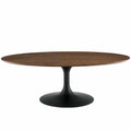 Lippa 48" Oval Wood Coffee Table by Modway