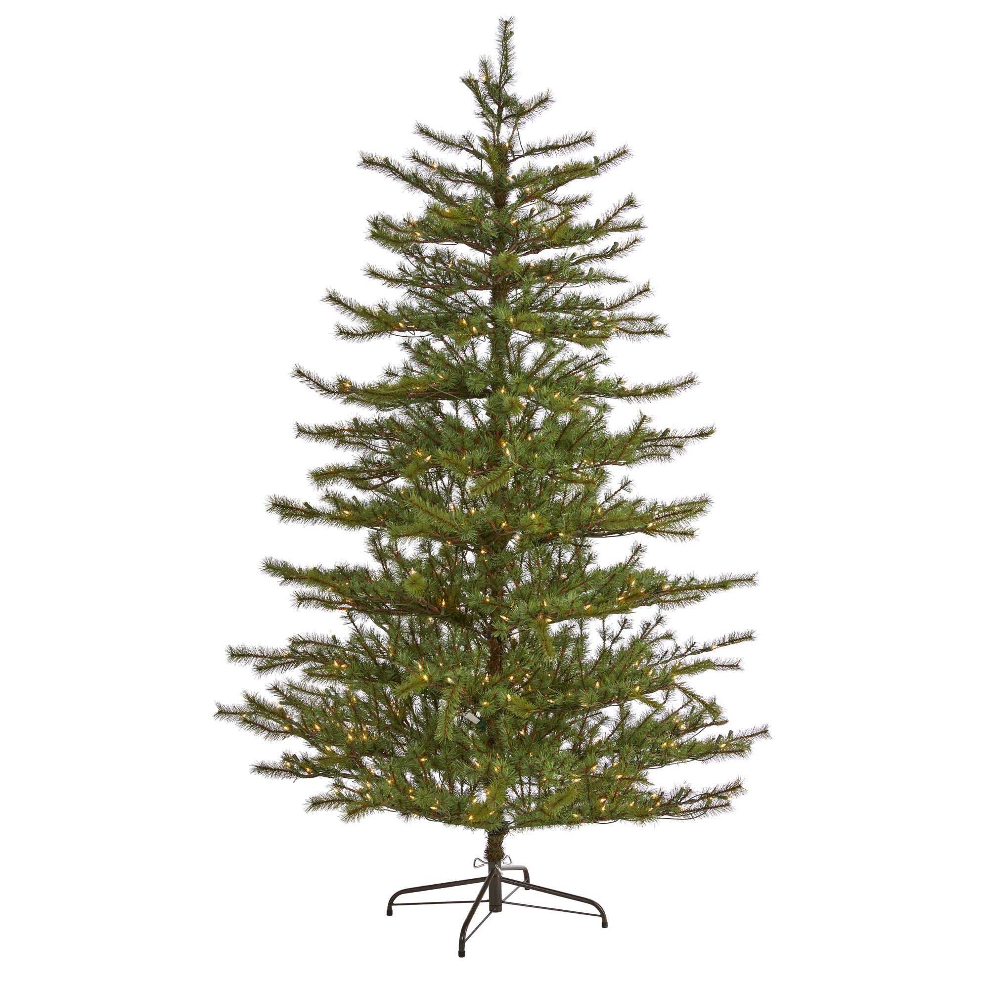 7' Vancouver Mountain Pine Artificial Christmas Tree with 450 Clear Lights