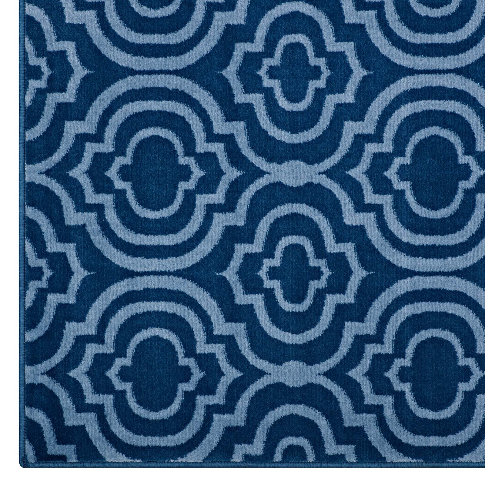 Frame Transitional Moroccan Trellis 5x8 Area Rug by Modway