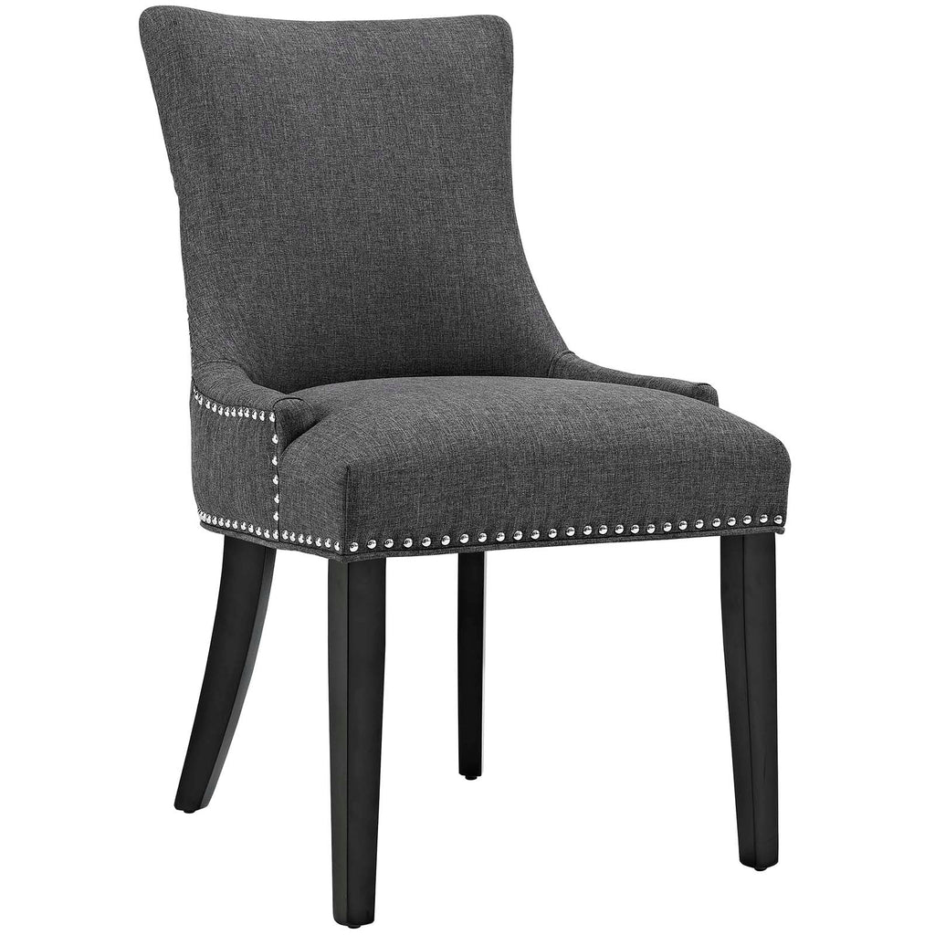 Marquis Fabric Dining Side Chair Set of 2 by Modway