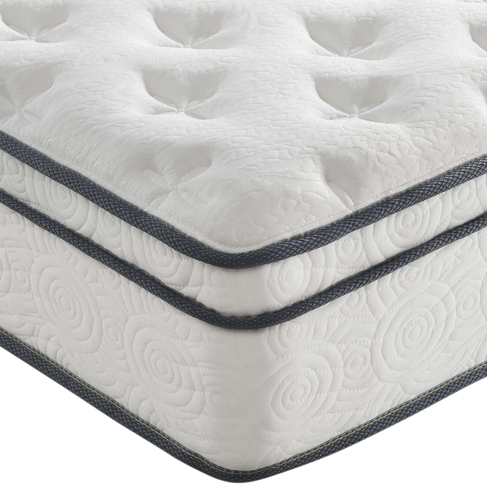 Jenna 10" Innerspring and Foam Twin Mattress by Modway