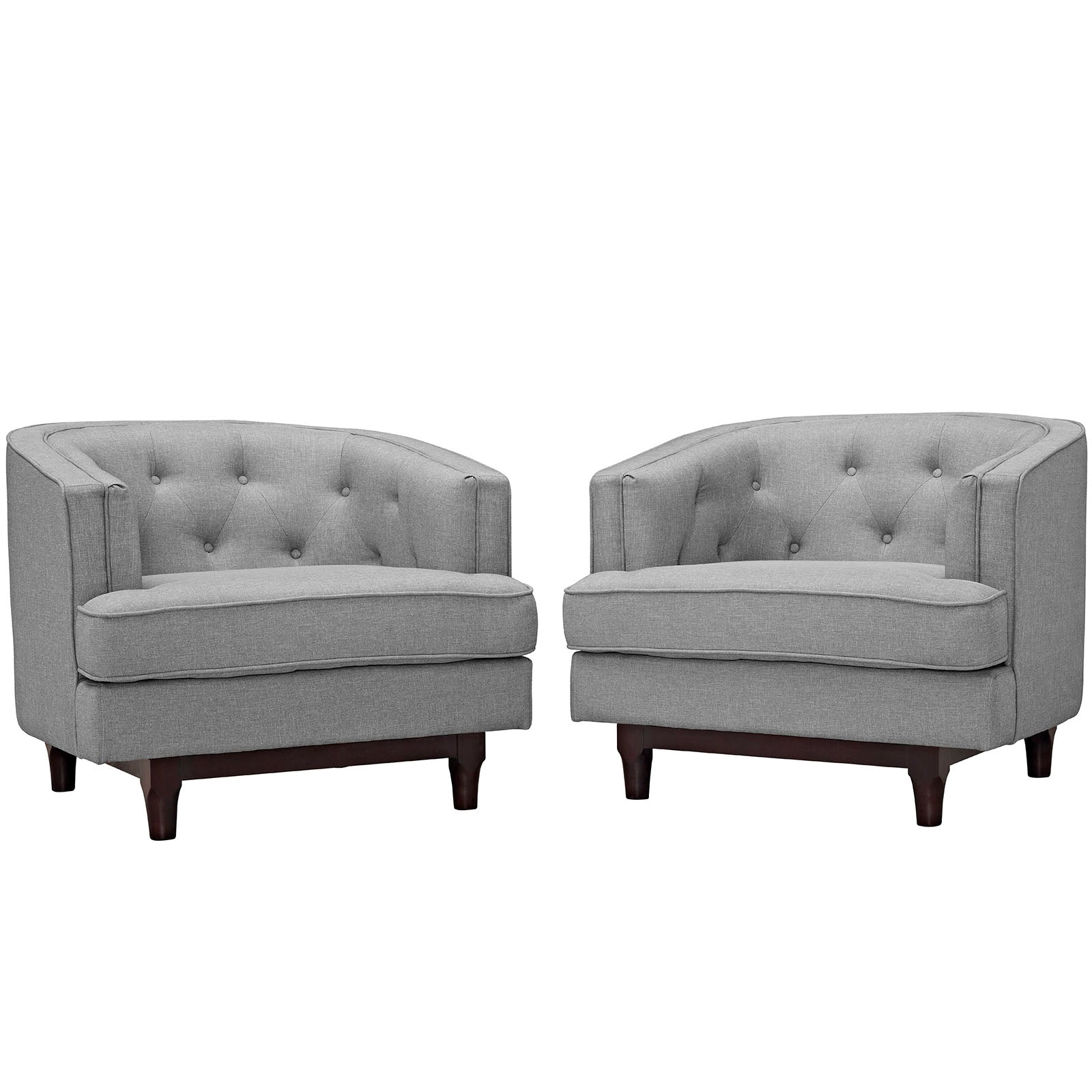 Coast Armchairs Set of 2 by Modway