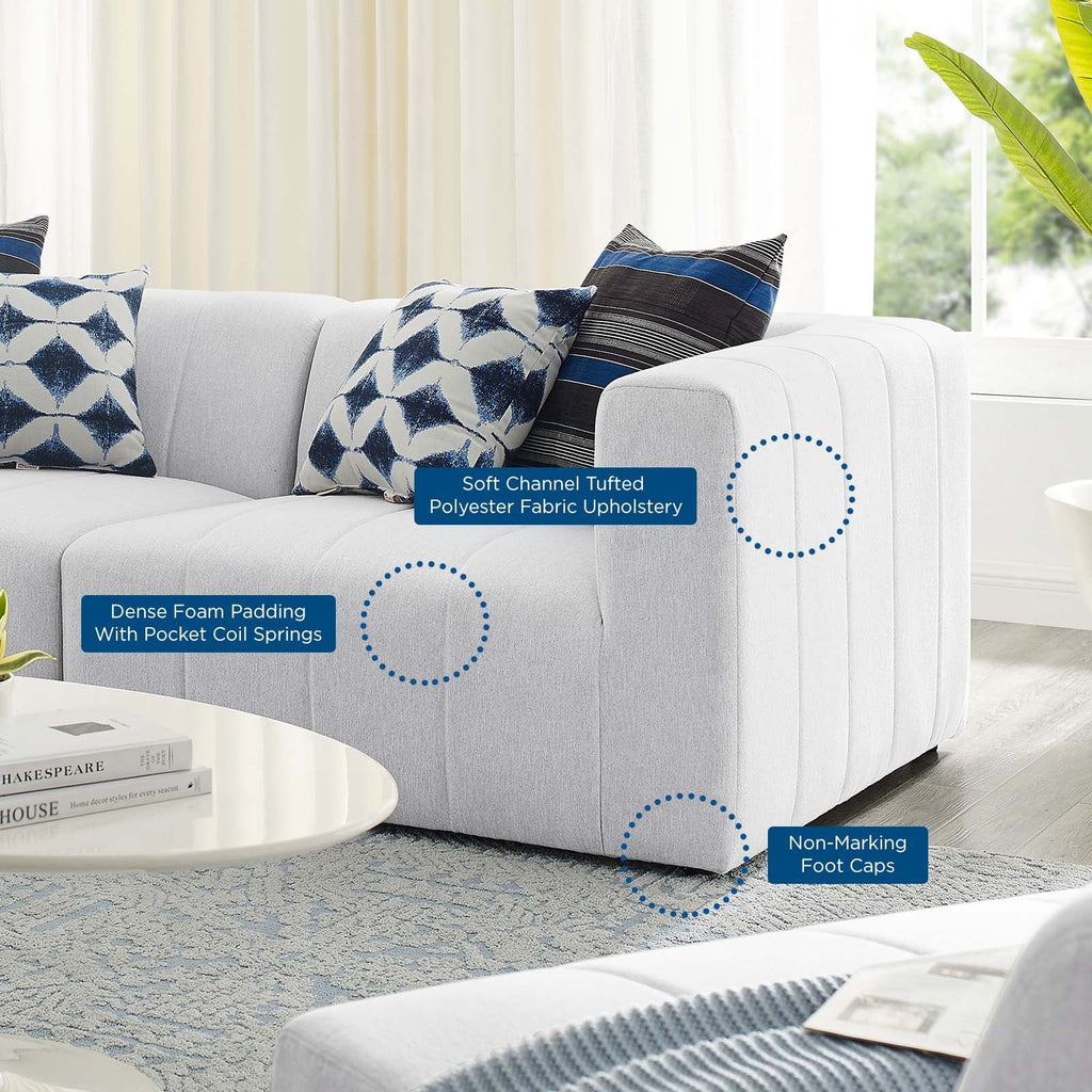 Bartlett 2-Piece Upholstered Fabric Loveseat by Modway