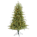 5' New Hampshire Spruce Artificial Christmas Tree with 300 Warm White Lights