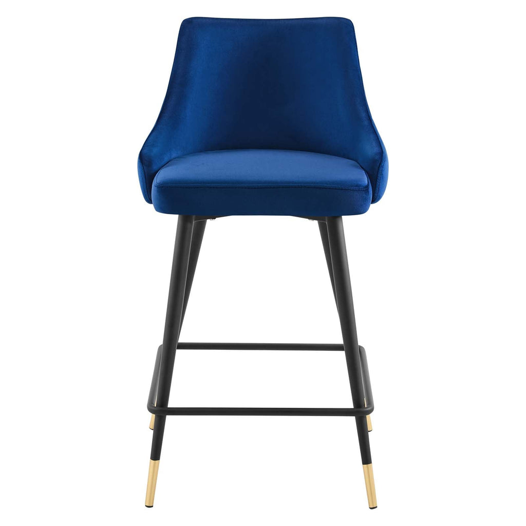 Adorn Performance Velvet Counter Stool by Modway