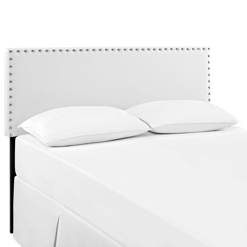Phoebe Upholstered Vinyl King Headboard by Modway