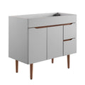 Harvest 36" Bathroom Vanity Cabinet (Sink Basin Not Included) by Modway
