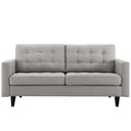 Empress Upholstered Fabric Loveseat by Modway