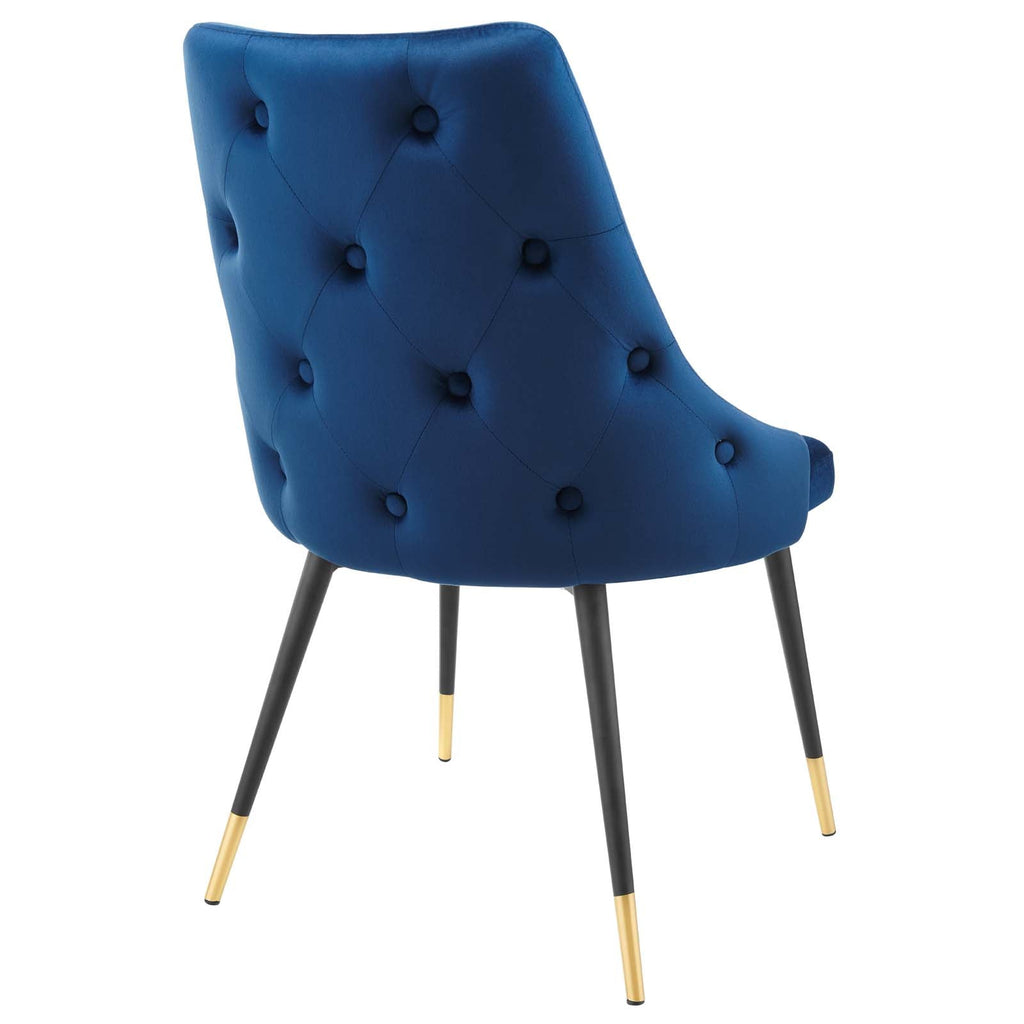 Adorn Performance Velvet Dining Side Chair Set of 2 by Modway