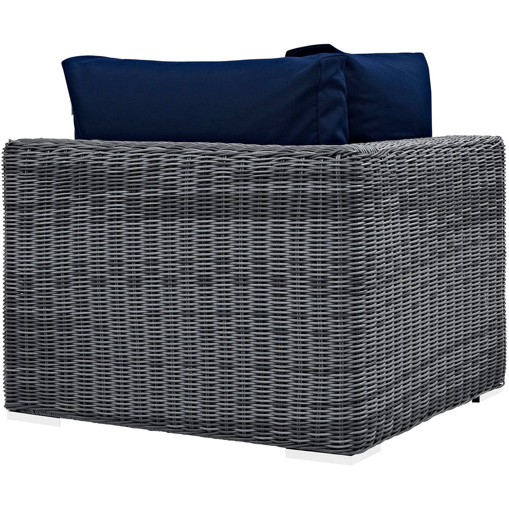 Summon Outdoor Patio Sunbrella¨ Corner by Modway