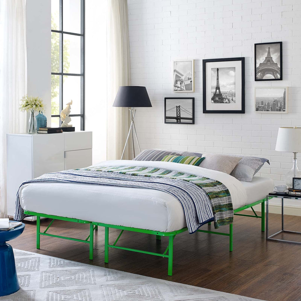 Horizon Stainless Steel Queen Bed Frame by Modway