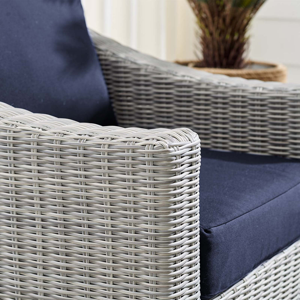 Conway Sunbrella¨ Outdoor Patio Wicker Rattan Armchair by Modway