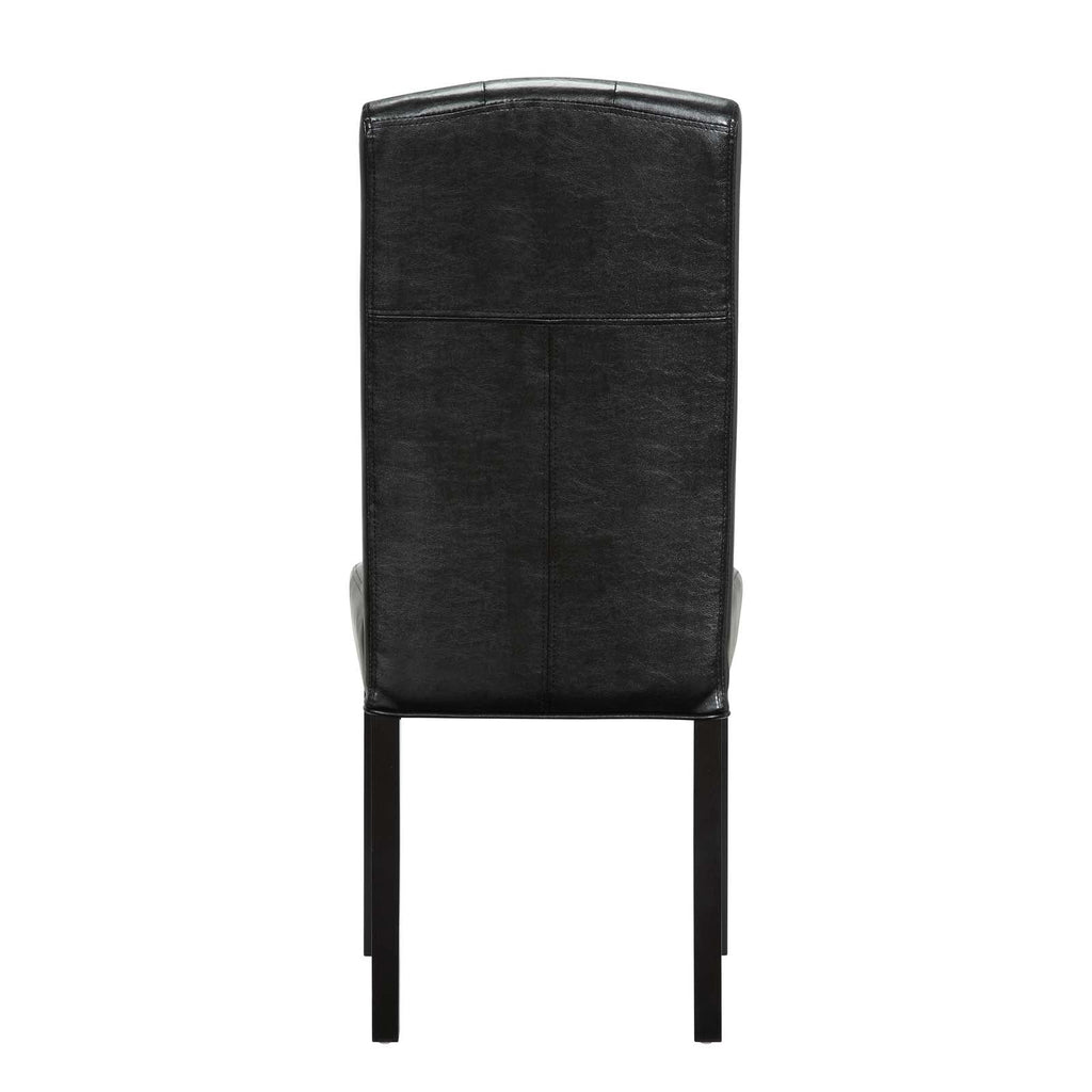 Perdure Vinyl Dining Chairs Set of 4 by Modway
