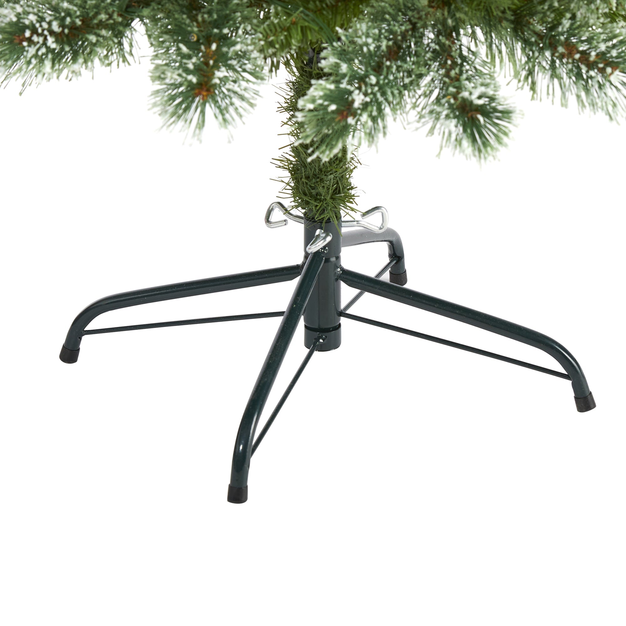 5' Wisconsin Slim Snow Tip Pine Artificial Christmas Tree w/ 150 Clear LED Light