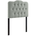 Annabel Upholstered Fabric Twin Headboard by Modway