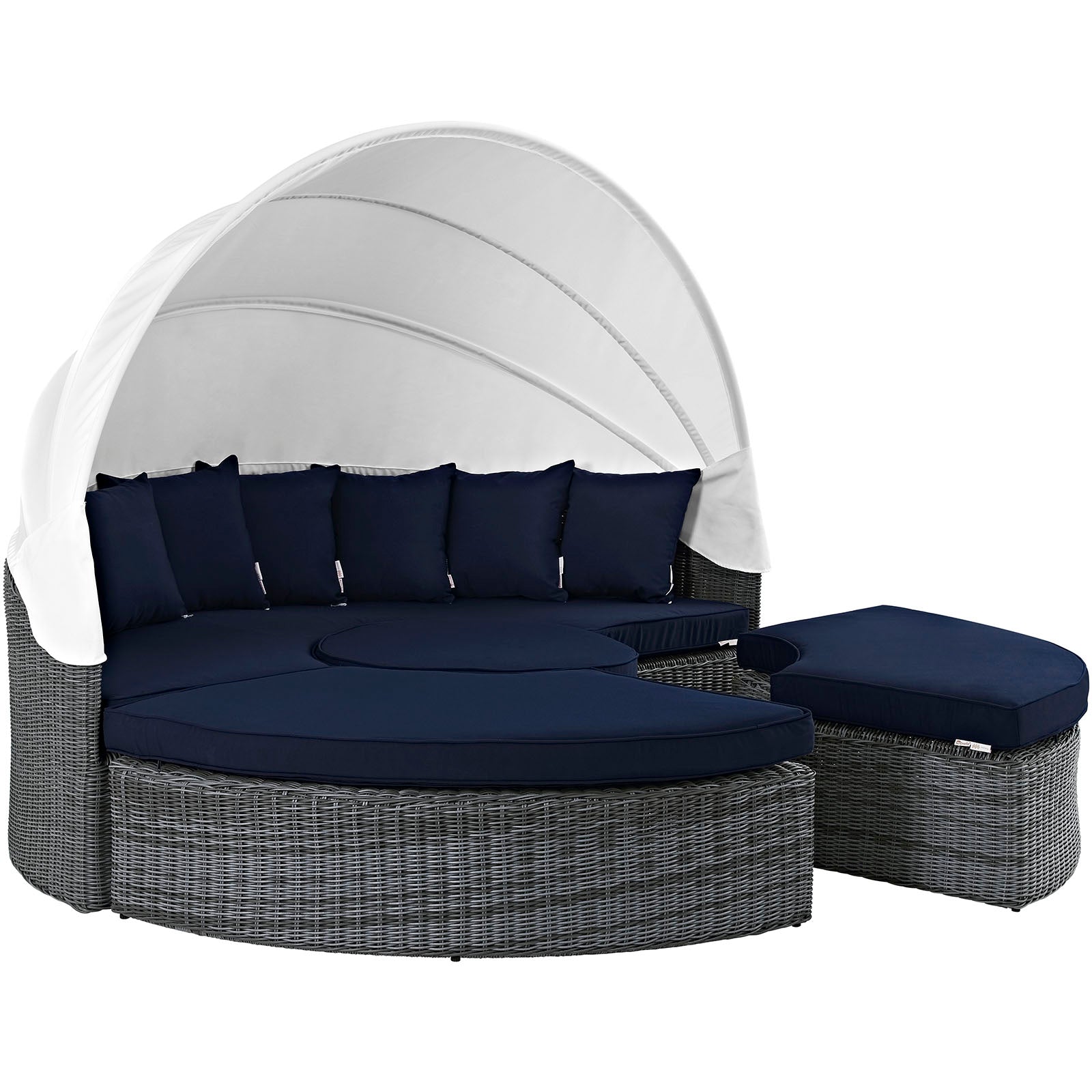 Summon Canopy Outdoor Patio Sunbrella¨ Daybed by Modway