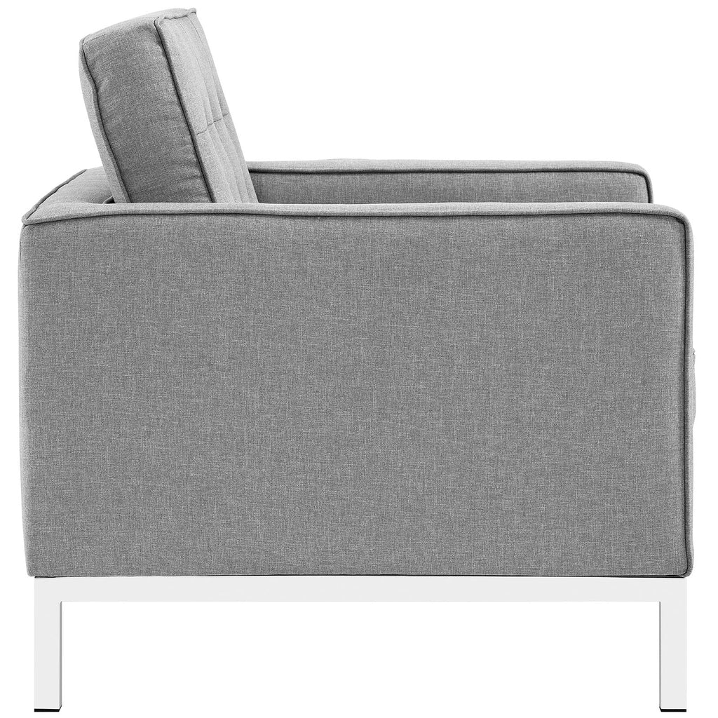 Loft Upholstered Fabric Armchair by Modway