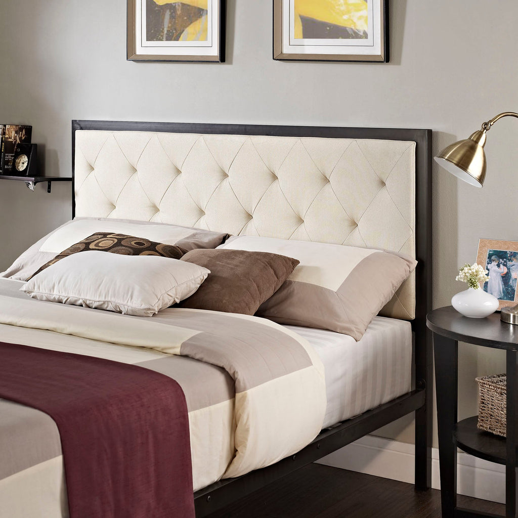 Mia Fabric Full Bed by Modway