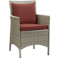 Conduit Outdoor Patio Wicker Rattan Dining Armchair by Modway