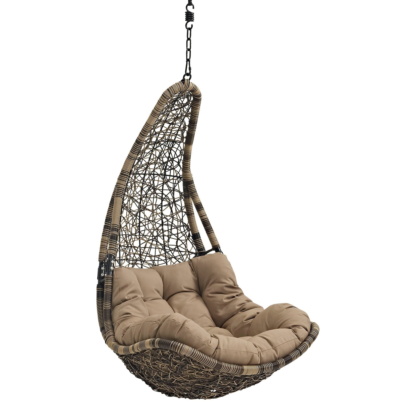 Abate Wicker Rattan Outdoor Patio Swing Chair by Modway