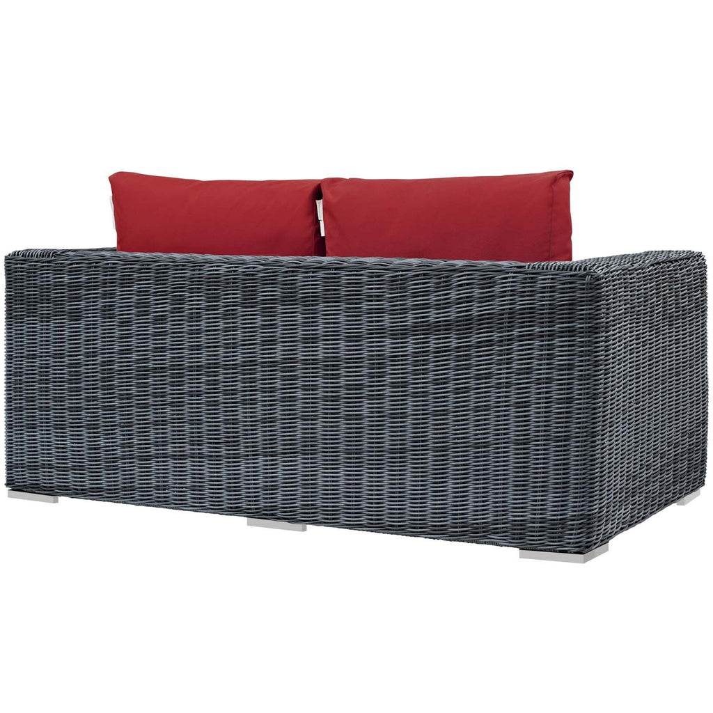 Summon Outdoor Patio Sunbrella¨ Loveseat by Modway