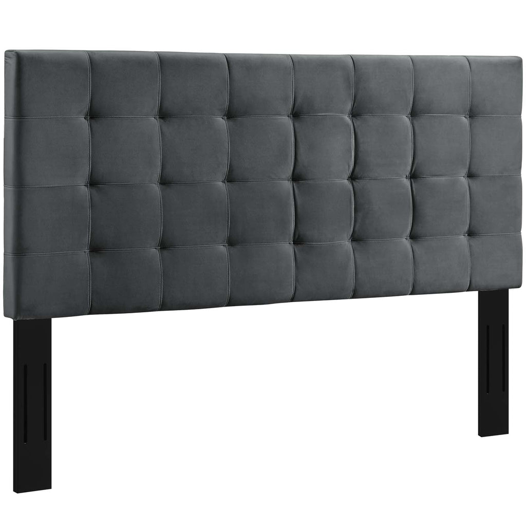 Paisley Tufted Upholstered Performance Velvet Full / Queen Headboard by Modway