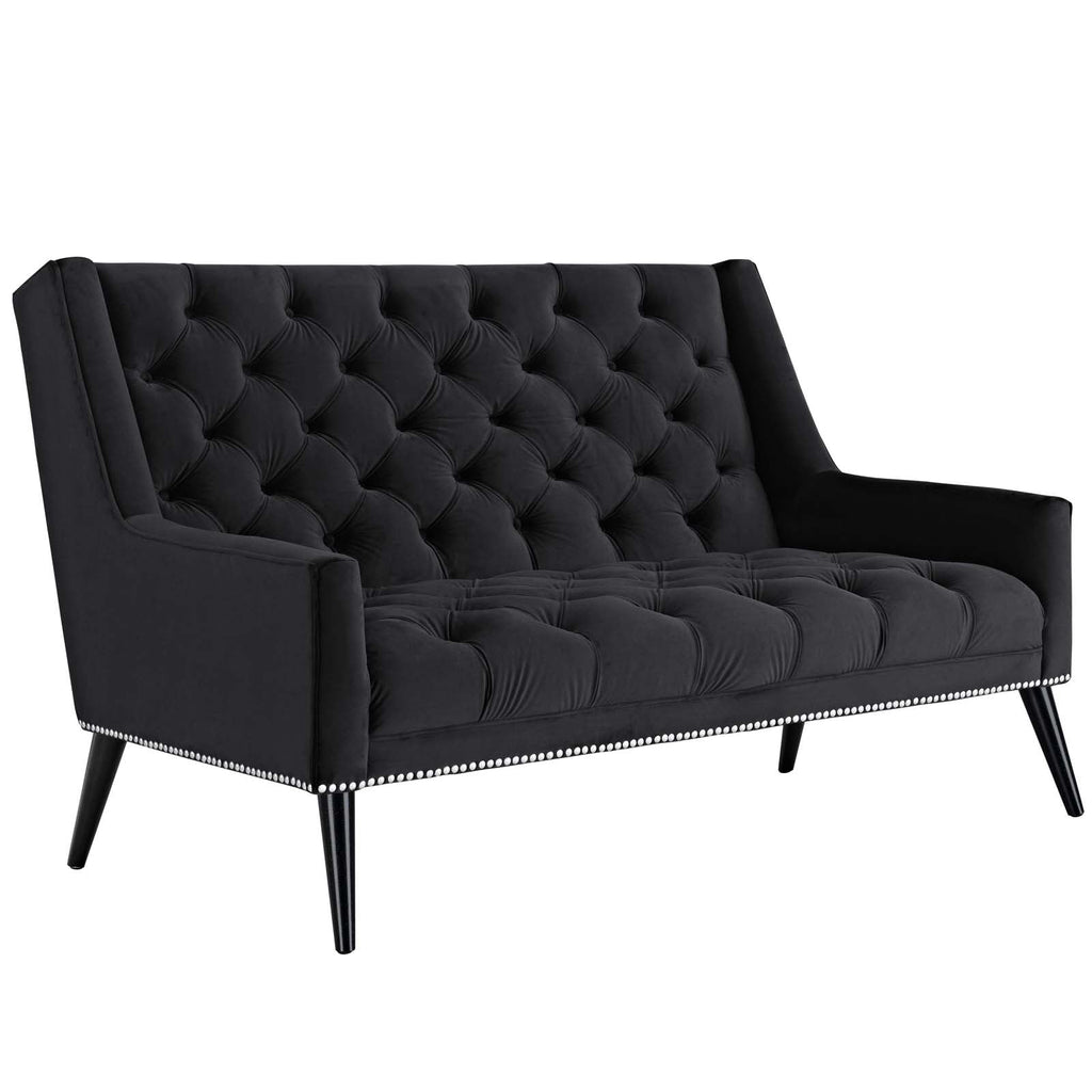 Peruse Performance Velvet Loveseat by Modway