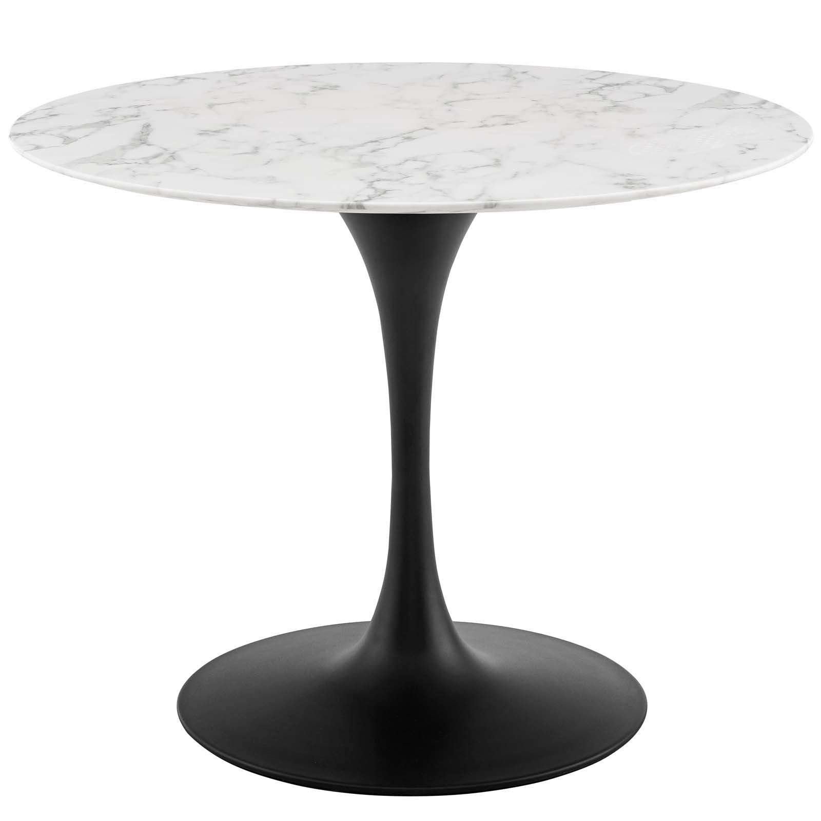 Lippa 40" Round Faux Marble Dining Table by Modway