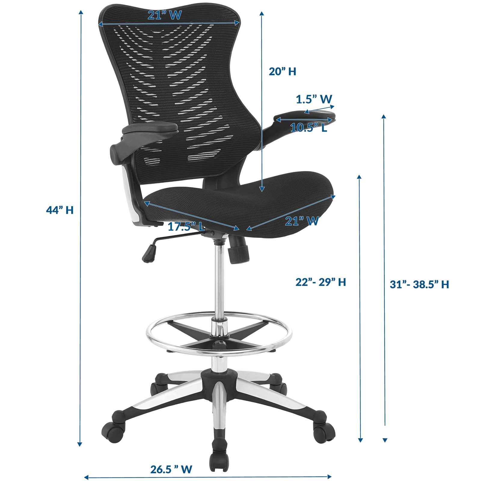 Charge Drafting Chair by Modway