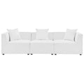 Saybrook 3-Piece Outdoor Patio Upholstered Sectional Sofa by Modway