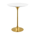 Lippa 28" Round Wood Bar Table by Modway