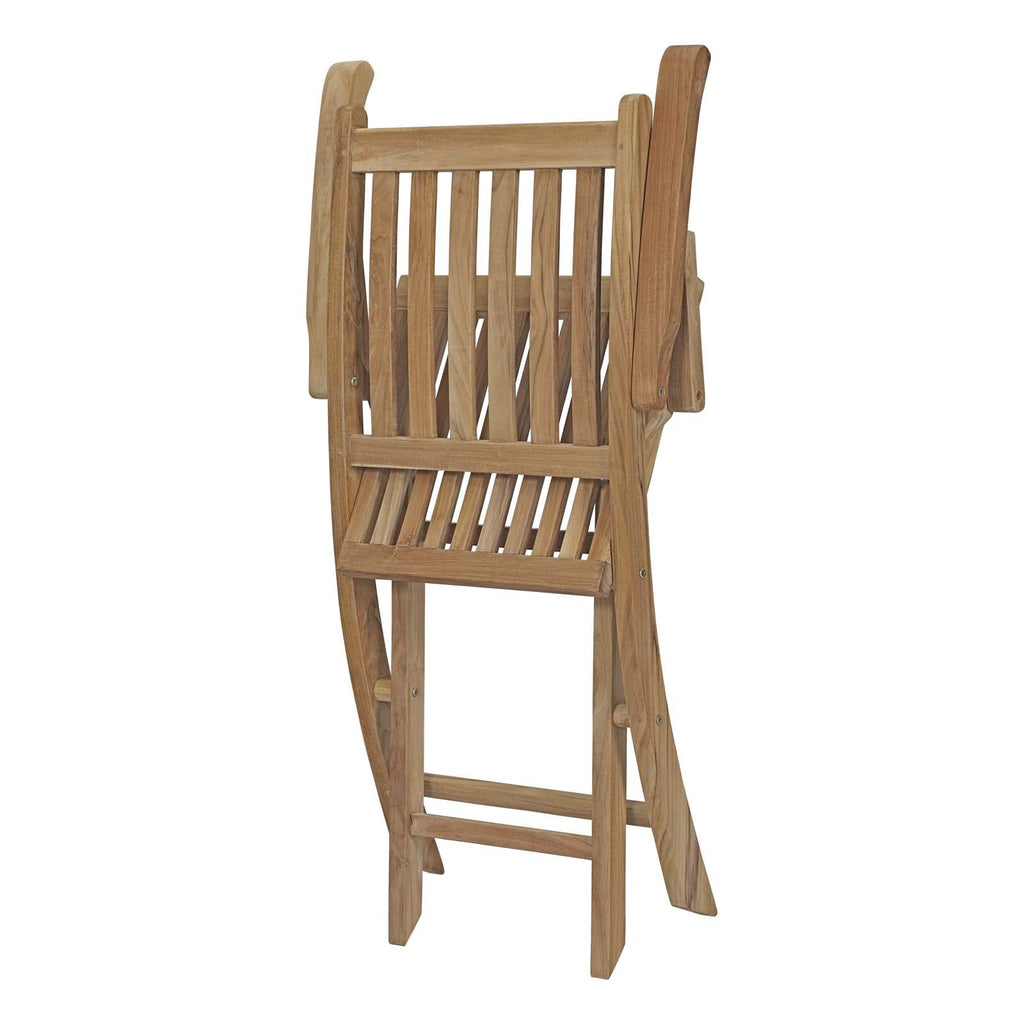 Marina Outdoor Patio Teak Folding Chair by Modway