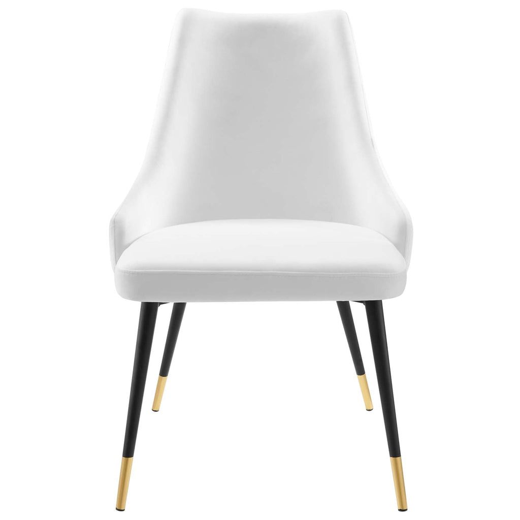 Adorn Performance Velvet Dining Side Chair Set of 2 by Modway