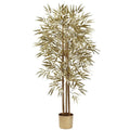 5' Golden Bamboo Tree With 880 Lvs 5395 By Nearly Natural