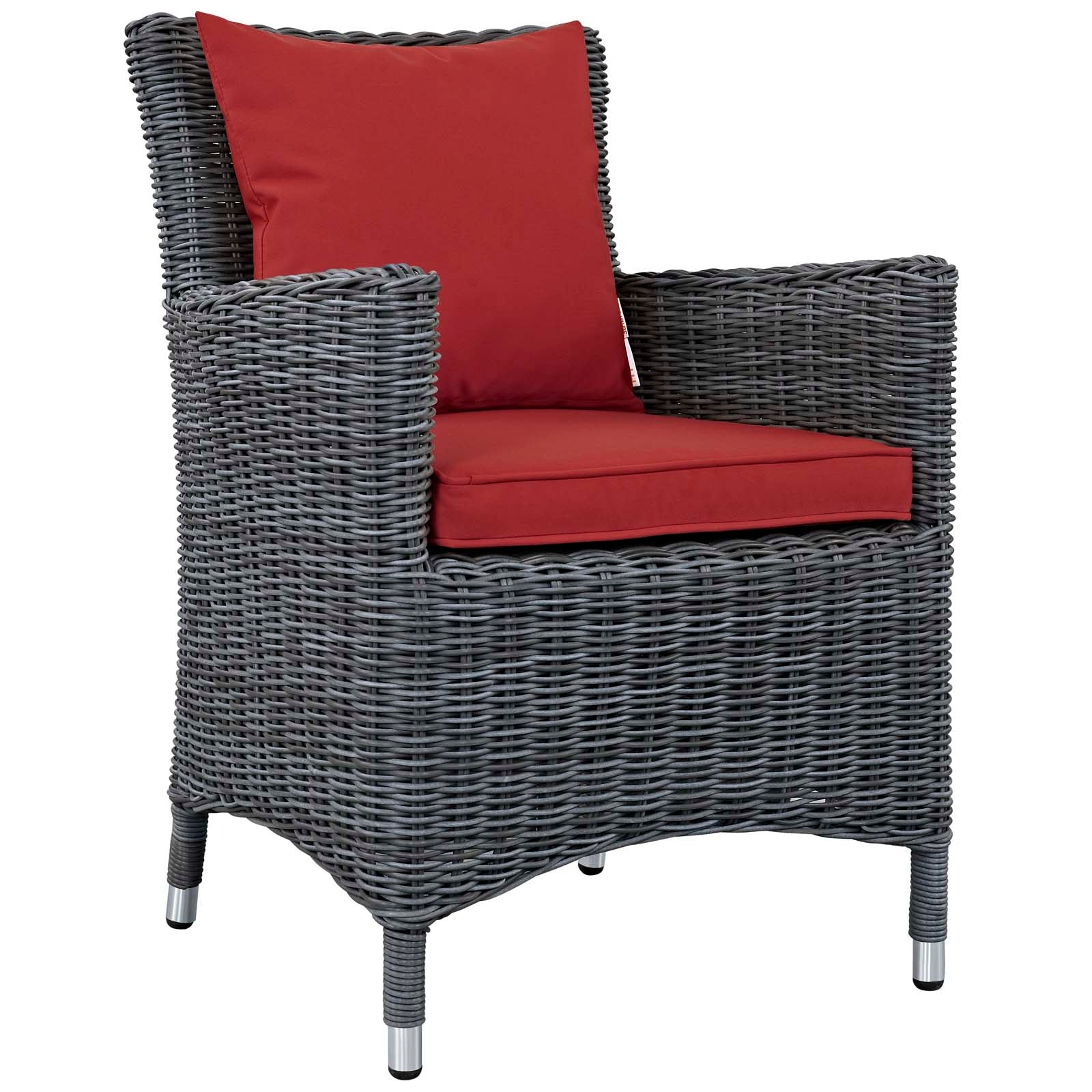 Summon 4 Piece Outdoor Patio Sunbrella¨ Dining Set by Modway