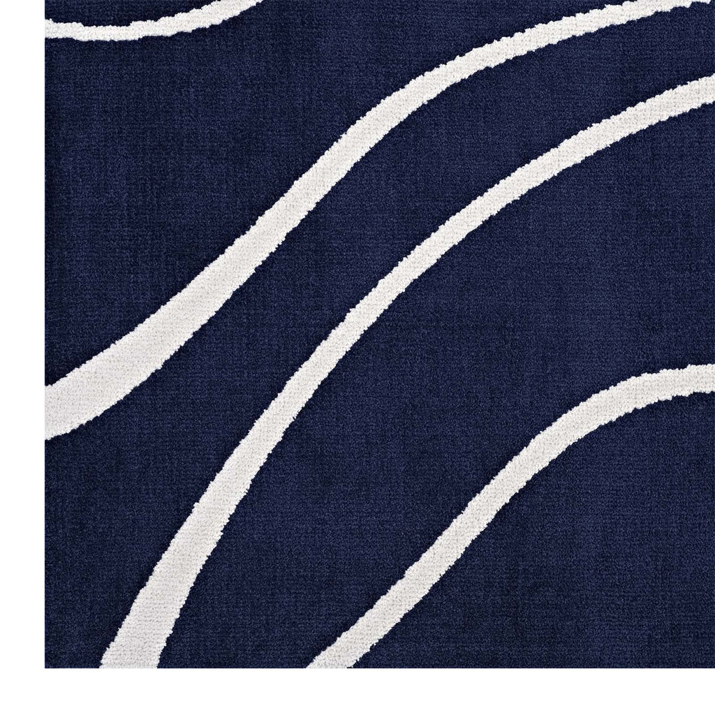 Therese Abstract Swirl 5x8 Area Rug by Modway