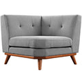 Engage Upholstered Fabric Corner Chair by Modway