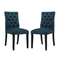 Duchess Fabric Dining Chair Set of 2 by Modway