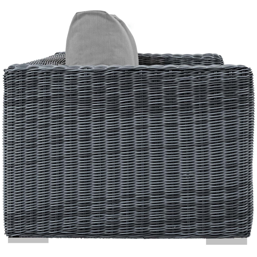Summon Outdoor Patio Sunbrella¨ Loveseat by Modway