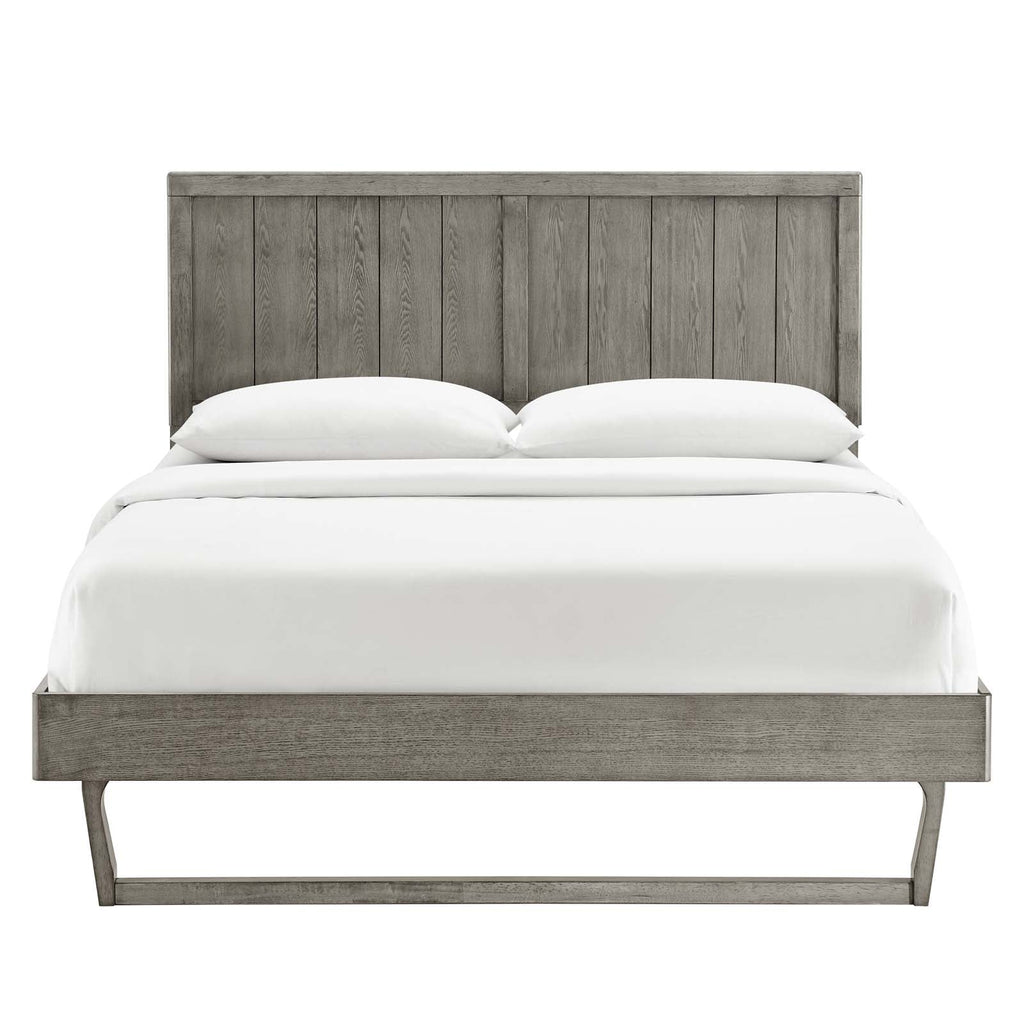 Alana Wood Twin Platform Bed With Angular Frame by Modway