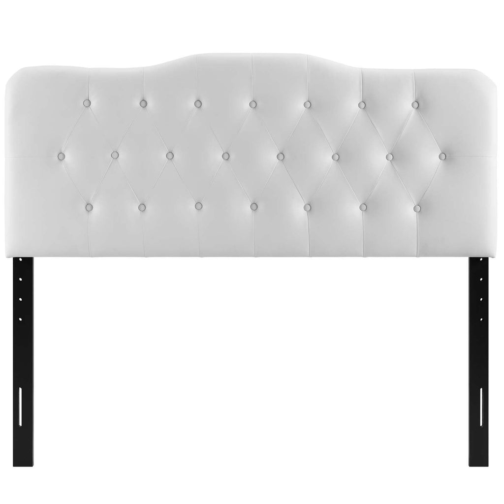 Annabel Upholstered Vinyl Queen Headboard by Modway