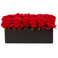 Roses in Rectangular Planter