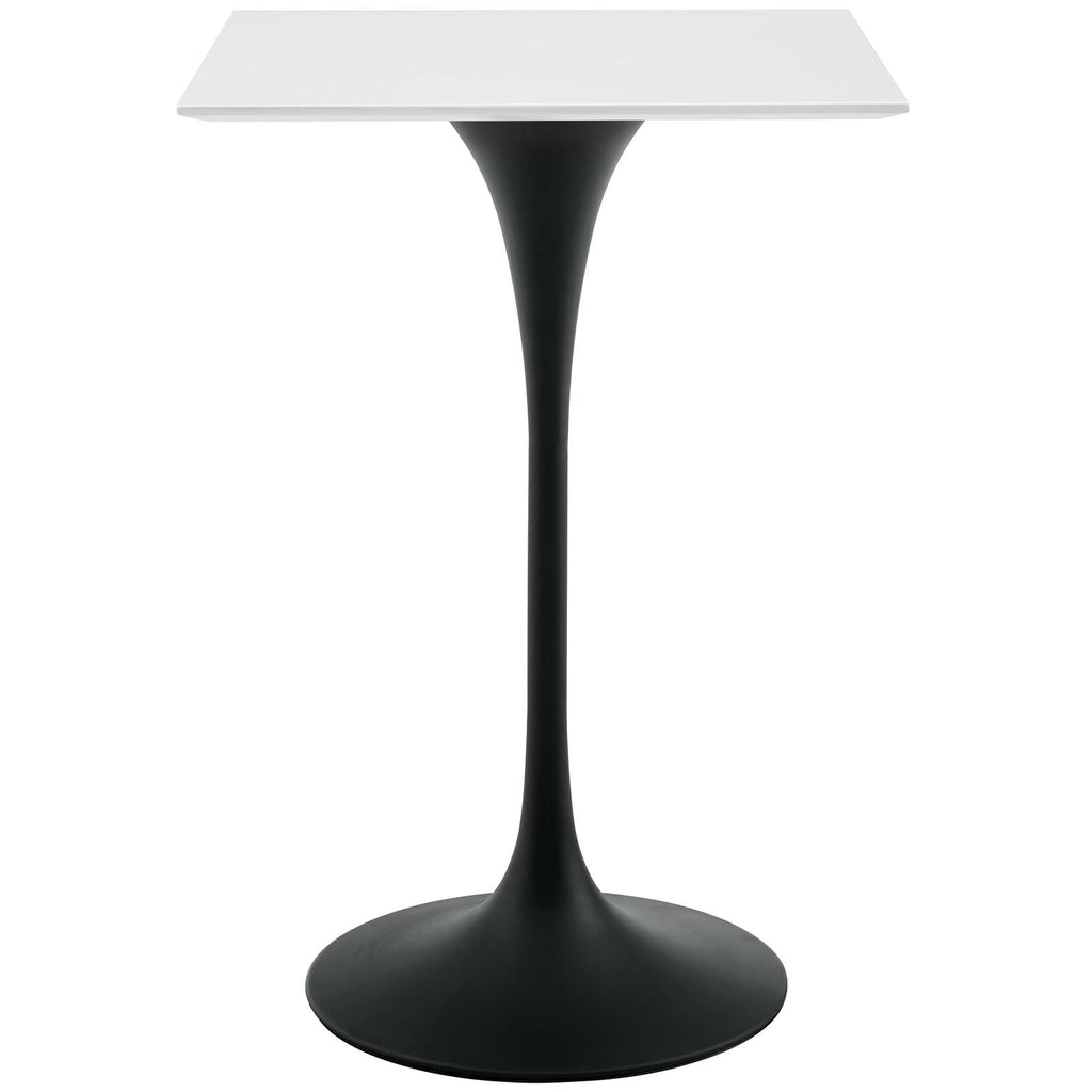 Lippa 28" Square Wood Bar Table by Modway