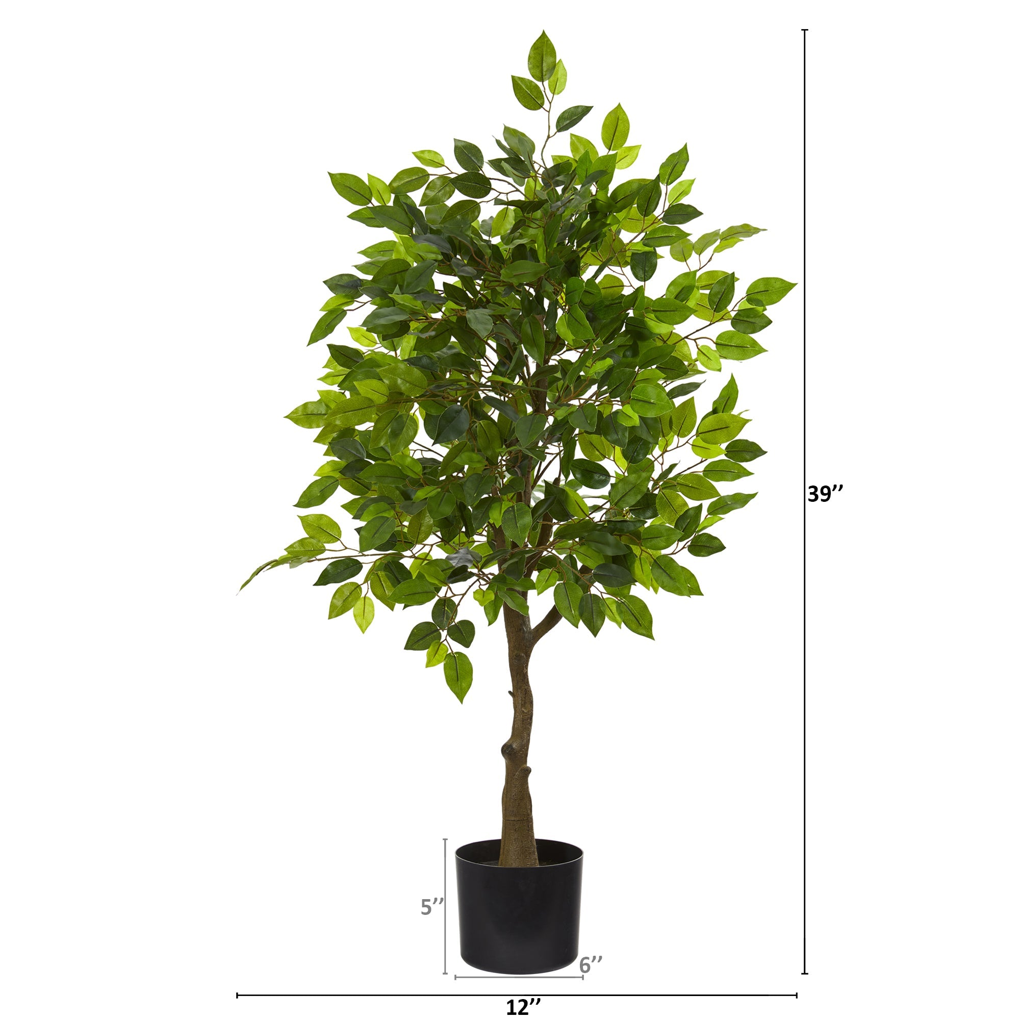 39"  Ficus Artificial Tree