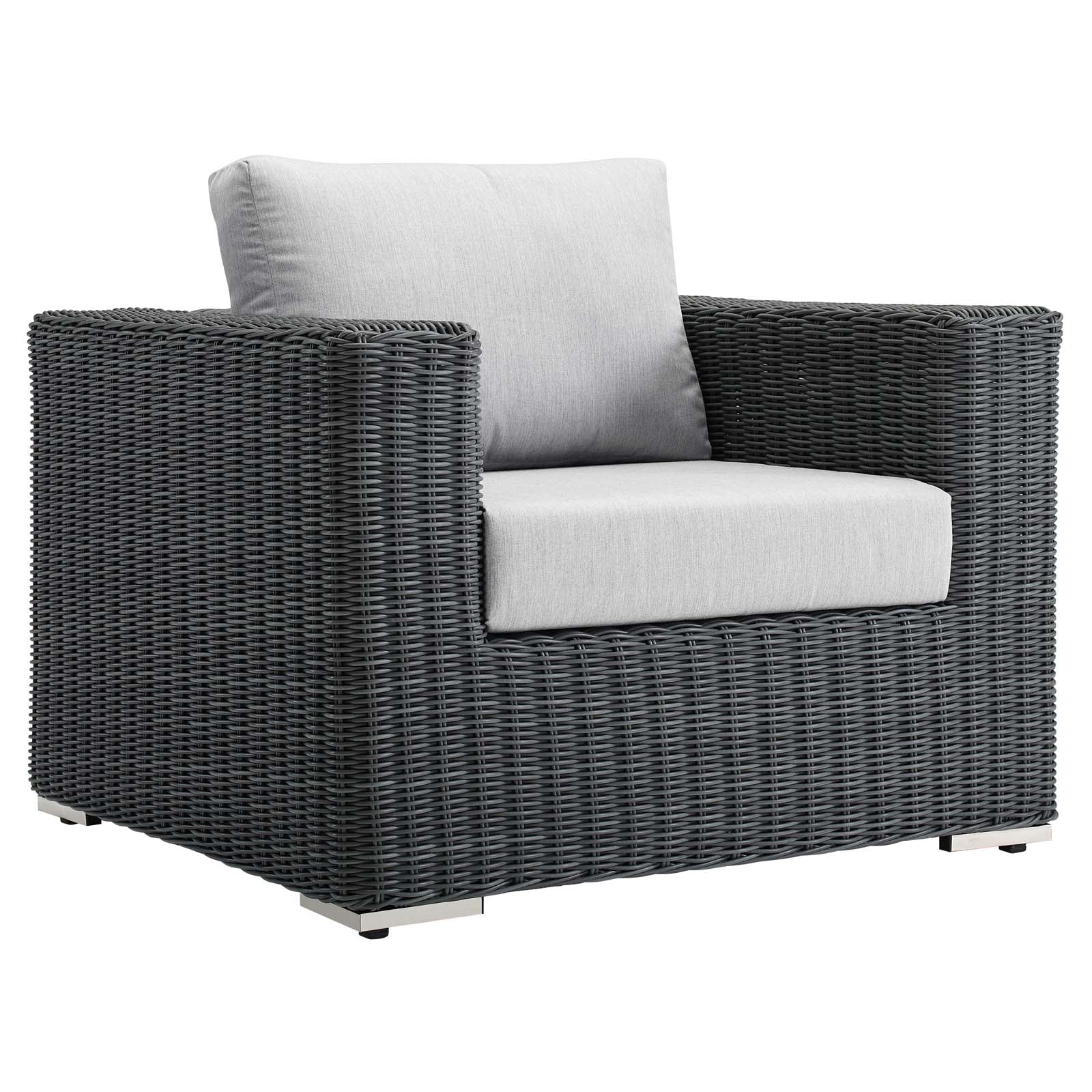 Summon Outdoor Patio Fabric Sunbrella¨ Armchair by Modway